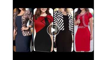 Outstanding trendy slim fit dress bodycone dress collection 2019 /2020